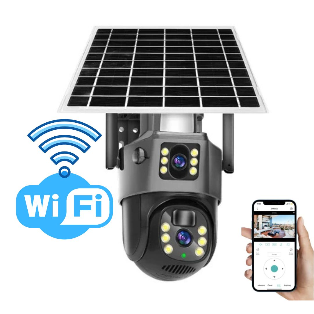 DualGuard | 4K Sikkerhedskamera med Solpanel