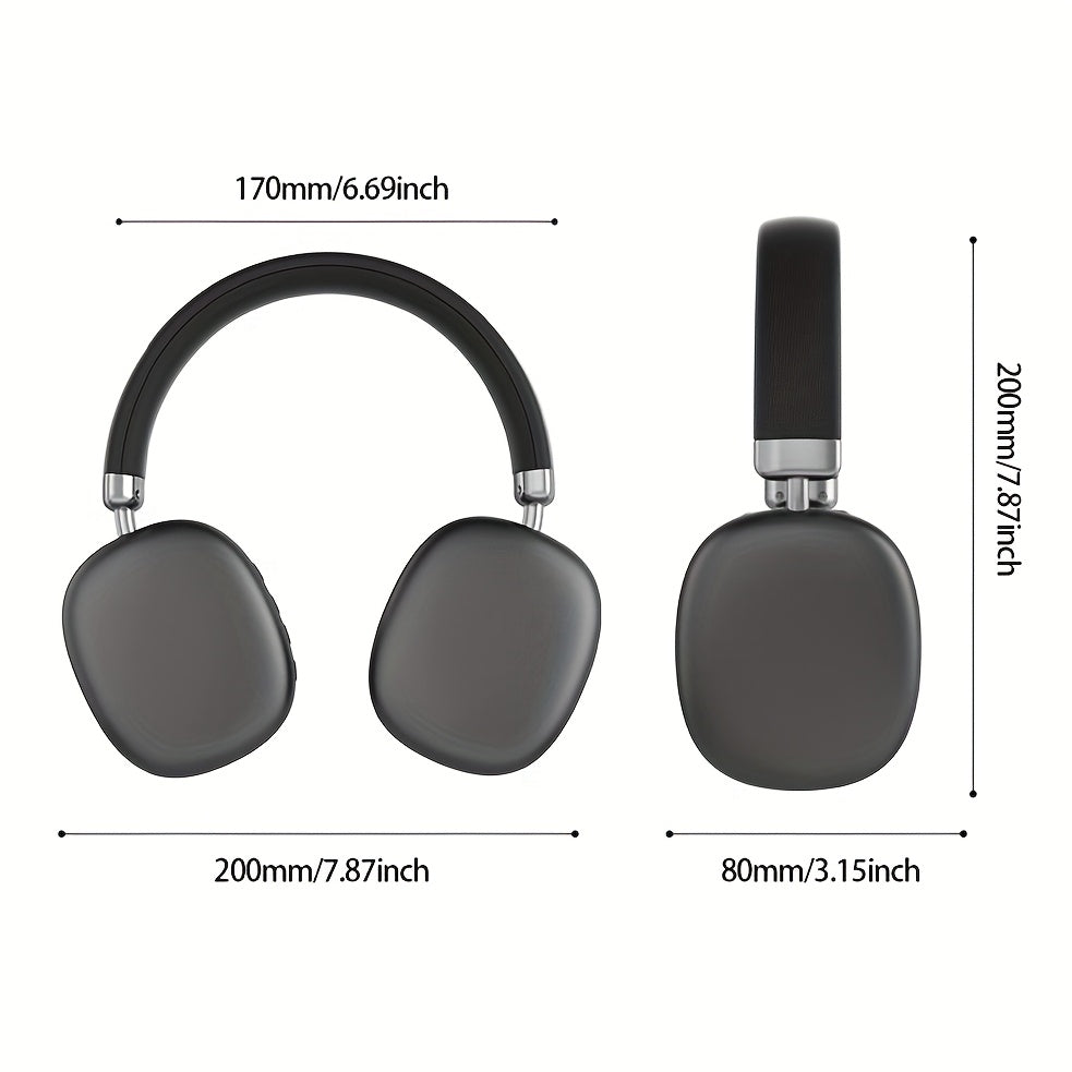 TrueBass | Trådløse Hovedtelefoner med Kraftfuld Lyd og Lukket Design