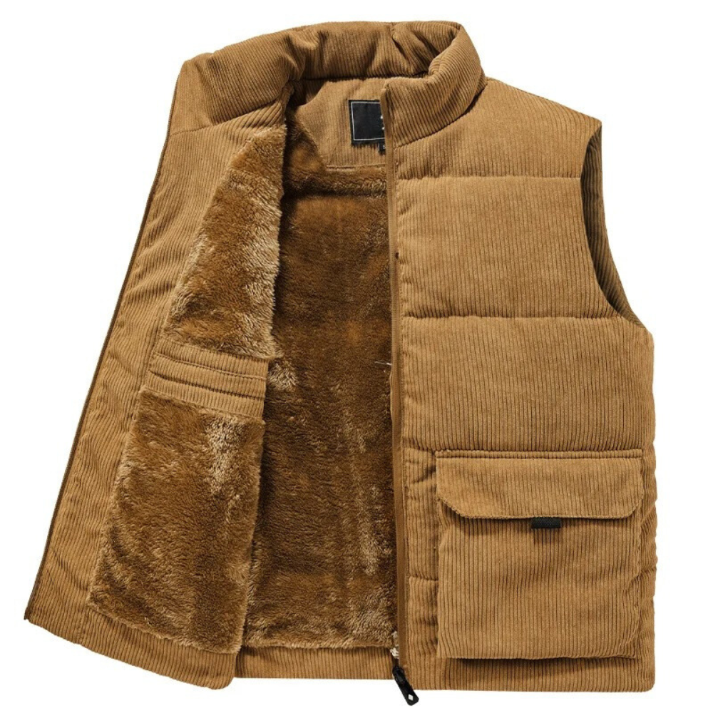 Don | Puffer-vest – Slank silhuet & praktiske lommer Nuvenci.dk