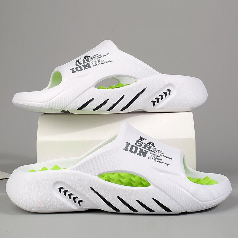 Elias | Ergonomisk Massagesandal med Komfortzoner | Herremode