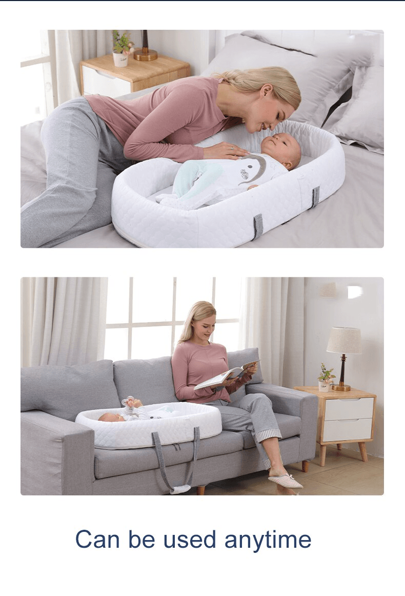 LittleNest | Foldbar Babyseng – Tryg Søvn & Myggebeskyttelse