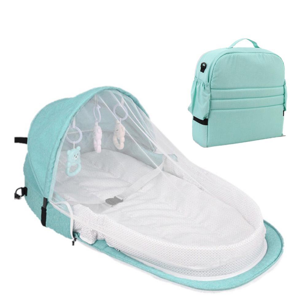 LittleNest | Foldbar Babyseng – Tryg Søvn & Myggebeskyttelse