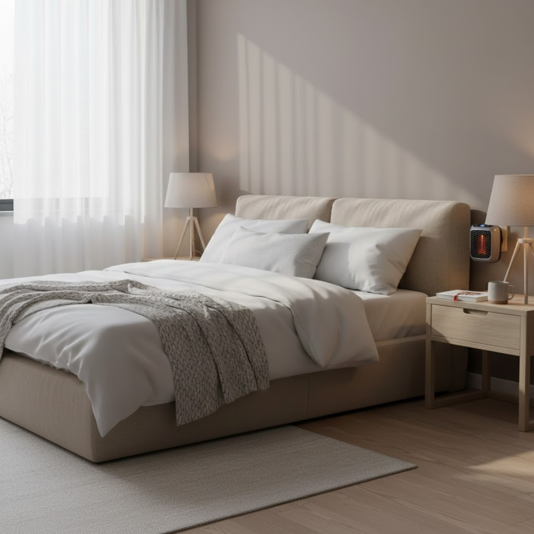 EcoHeat | Energisparende varmeblæser med moderne design Nuvenci.dk