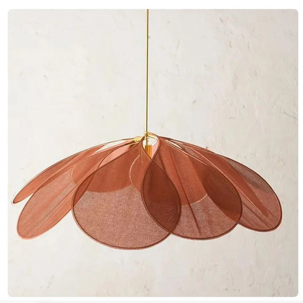 ElegaBloom | Blomsterblad-lampe til moderne boligverdener Lysbrun Nuvenci.dk