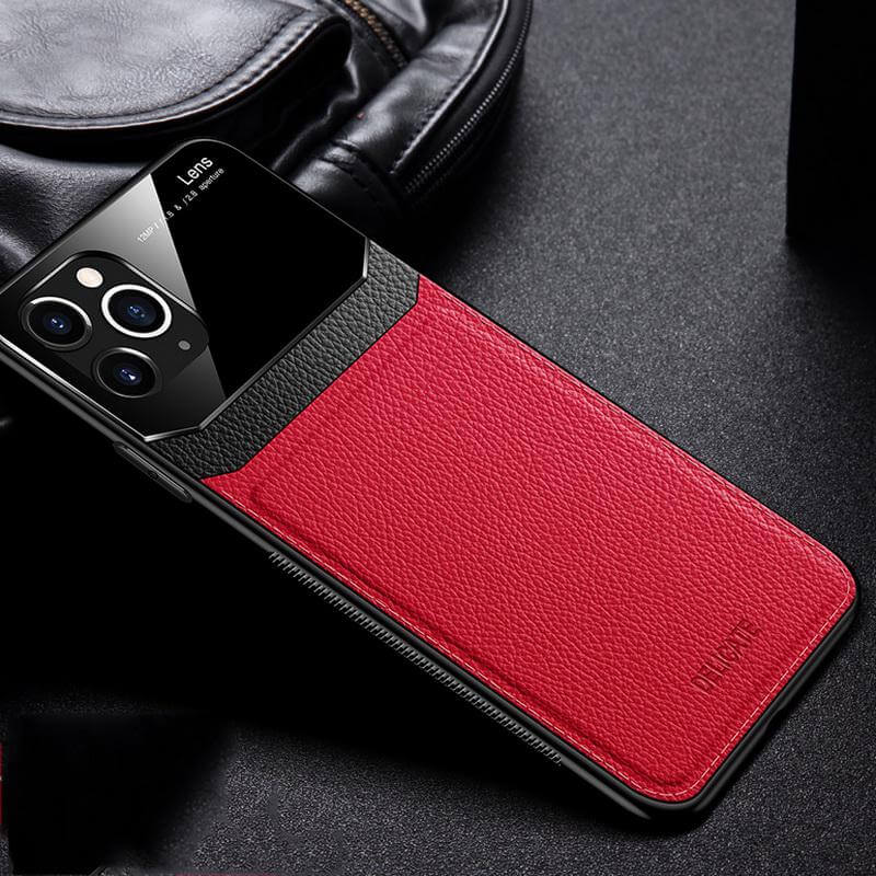EliteArmor | iPhone Etui – Stødsikker Slim Fit Beskyttelse Rød Nuvenci.dk