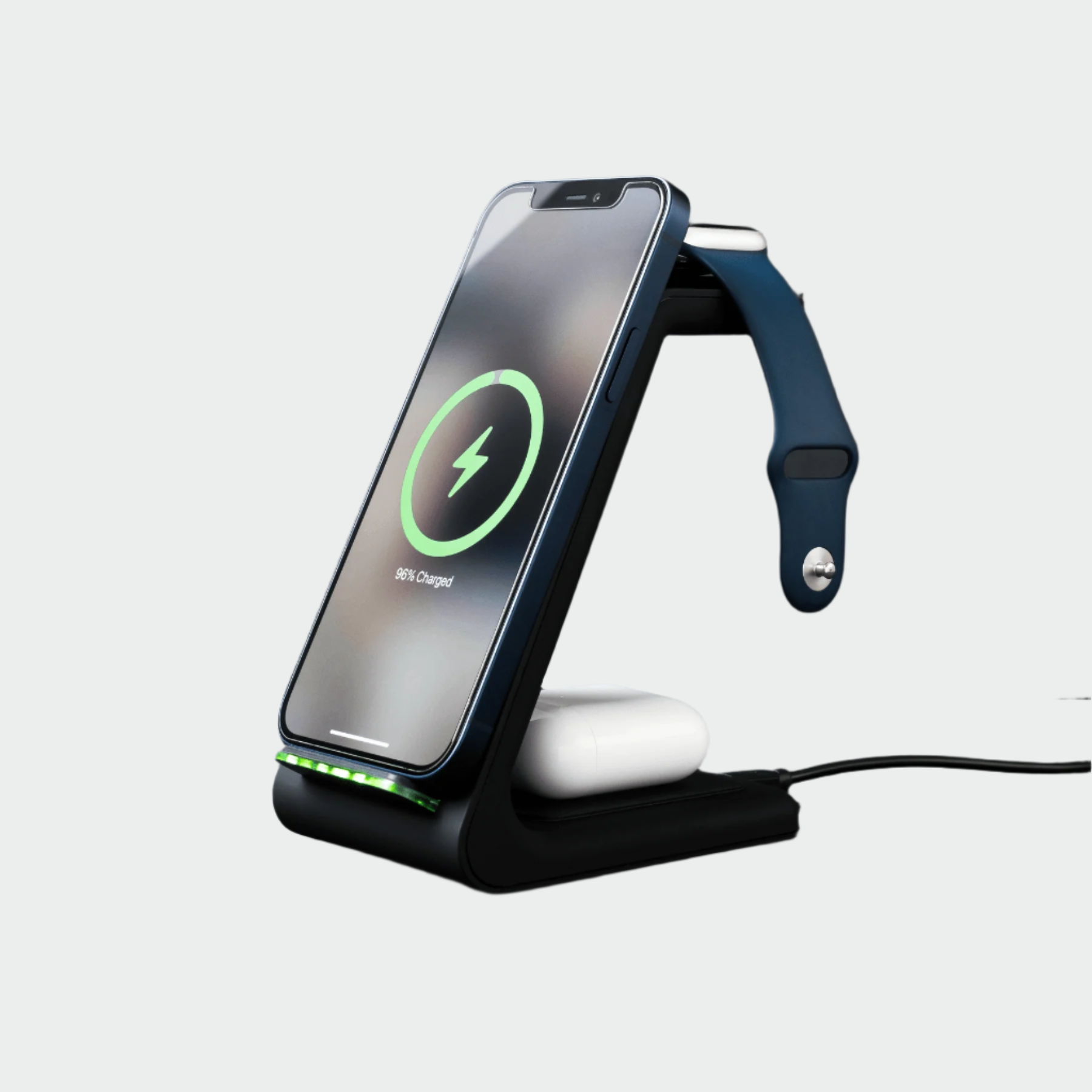 EnergyDock | Opladestation – Hurtig og Organiseret Opladning Sort Nuvenci.dk