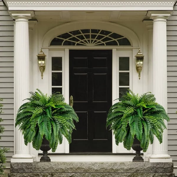EverFern | Luksuriøs Kunstig Boston Fern til Indendørs & Udendørs Nuvenci.dk