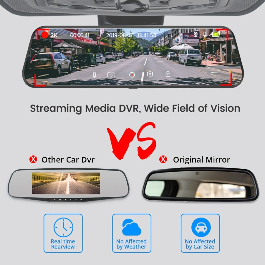 ClearPath | Dashcam med 1080P Foroptagelse og 720P Bagoptagelse