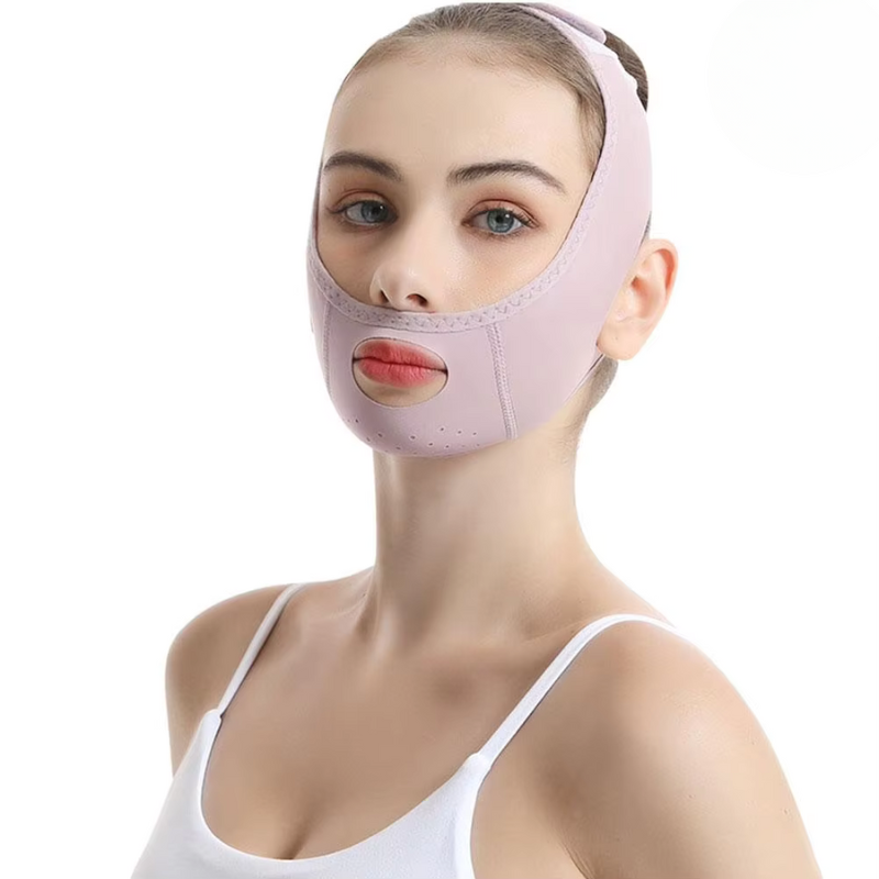 FaceLift | Ansigtsmaske for V-Linje Konturering Lilla Nuvenci.dk