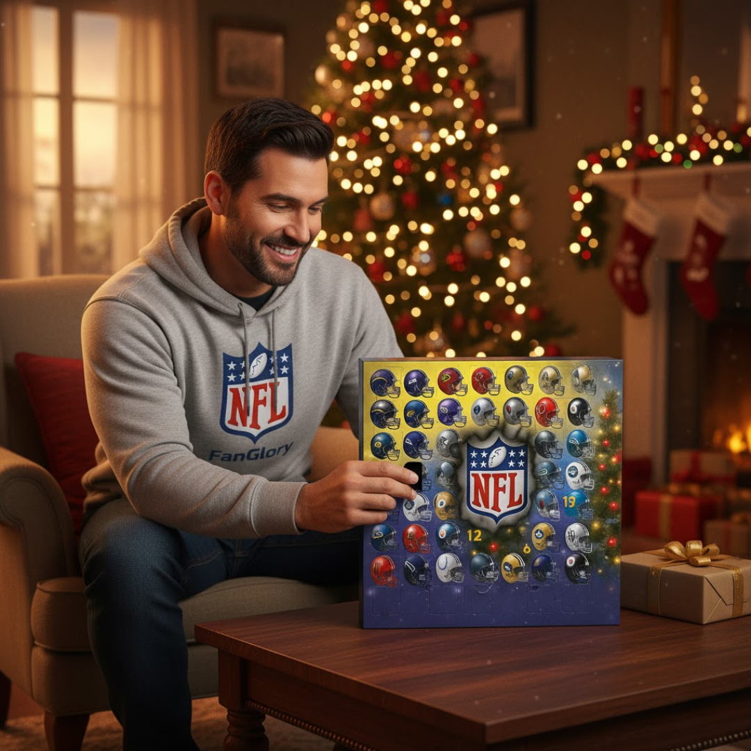 FanGlory | Adventskalender – Unikke NFL Samlerobjekter Nuvenci.dk
