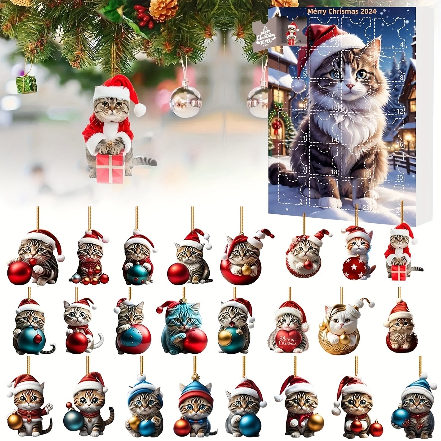 FelineGlow | Julekalender – Daglige Katteoverraskelser Nuvenci.dk