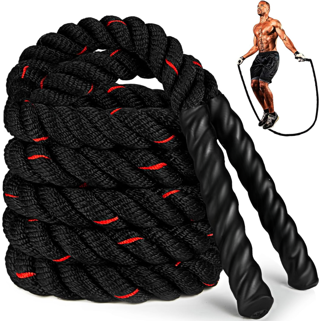 FitRope | Træningsspringtov – Justerbar Længde for Effektiv Træning 2.2 kg Nuvenci.dk