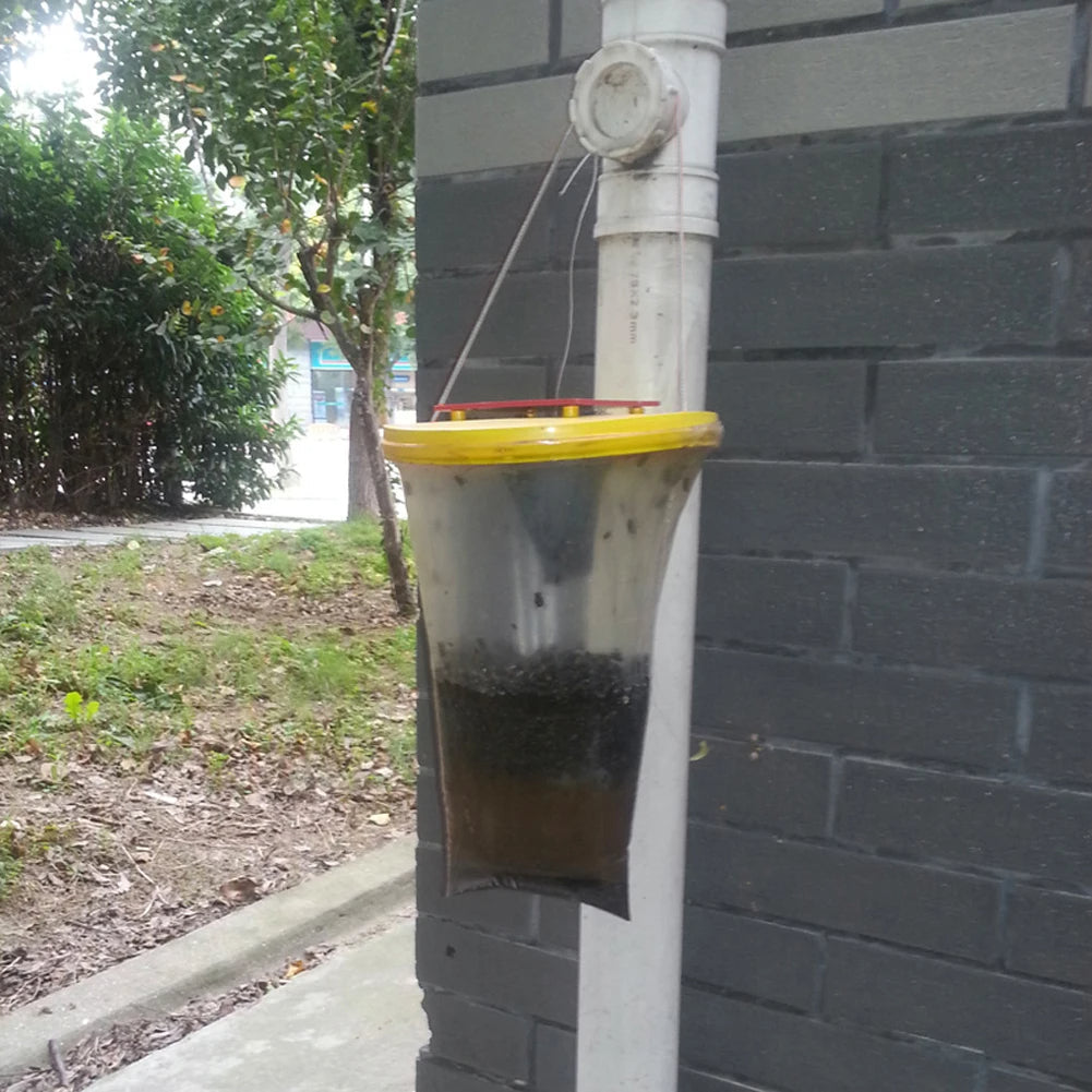 FlyClear | Miljøvenlig engangs-fluefælde til udendørs brug Nuvenci.dk