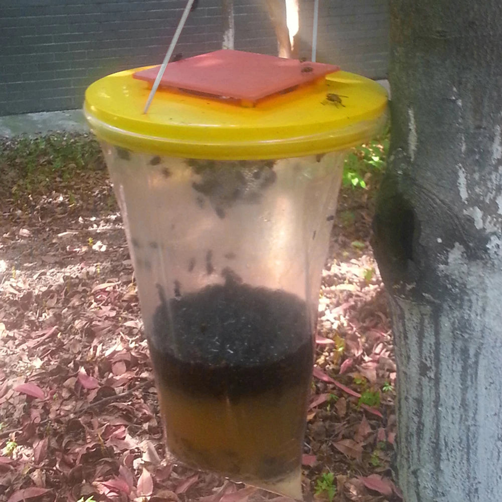 FlyClear | Miljøvenlig engangs-fluefælde til udendørs brug Nuvenci.dk