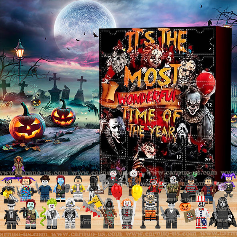 FrightTime | Halloween Kalender – Fyldt med Skræmmende Figurer Nuvenci.dk