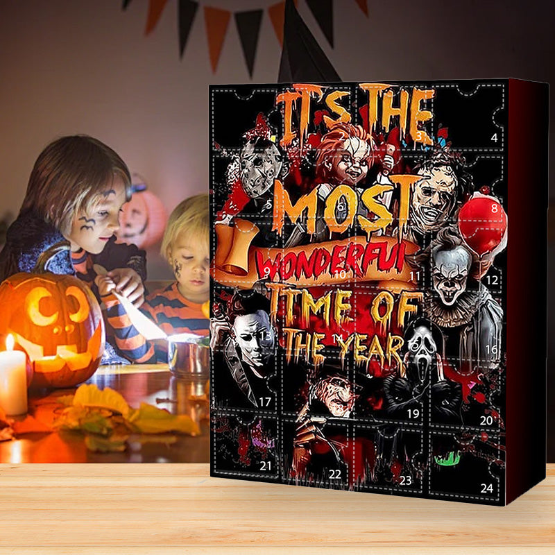 FrightTime | Halloween Kalender – Fyldt med Skræmmende Figurer Nuvenci.dk