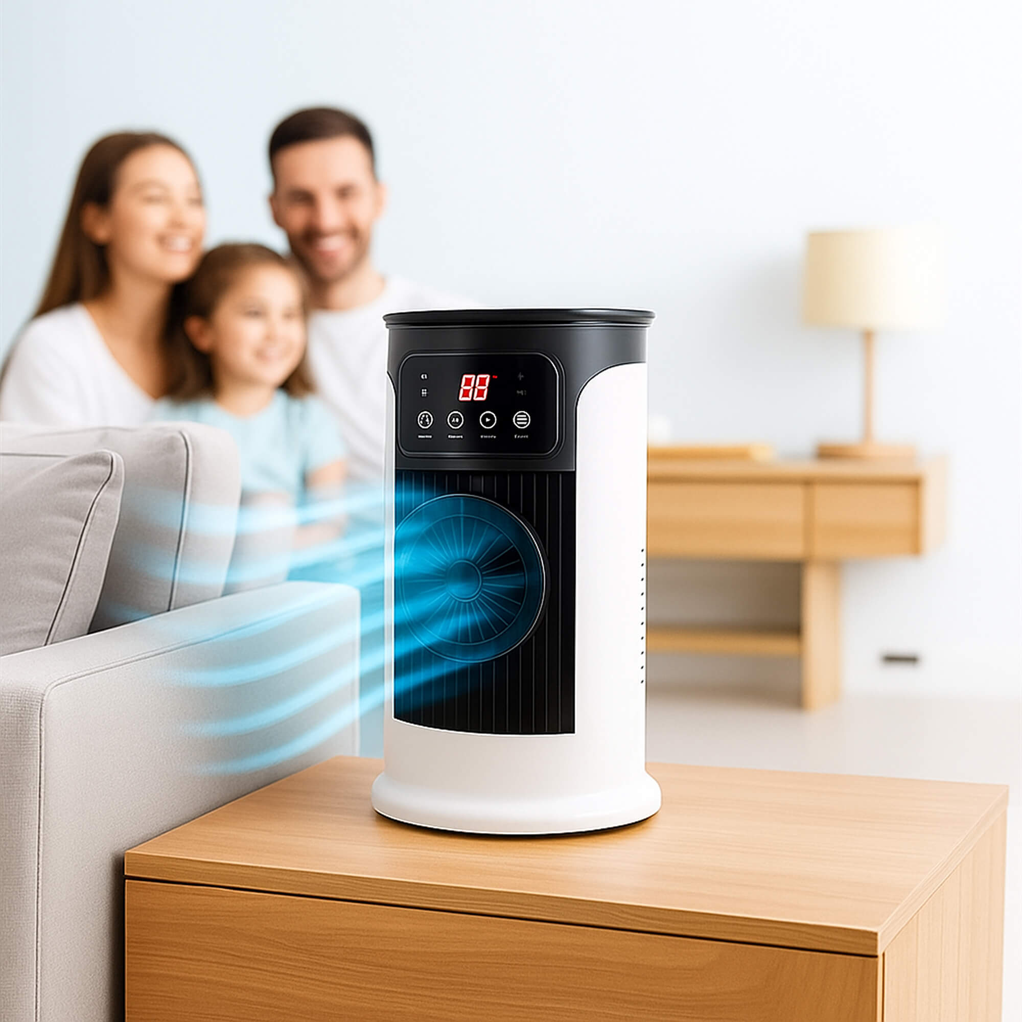 FrostAir | Bærbar Køler – Hurtig Personlig Afkøling Nuvenci.dk