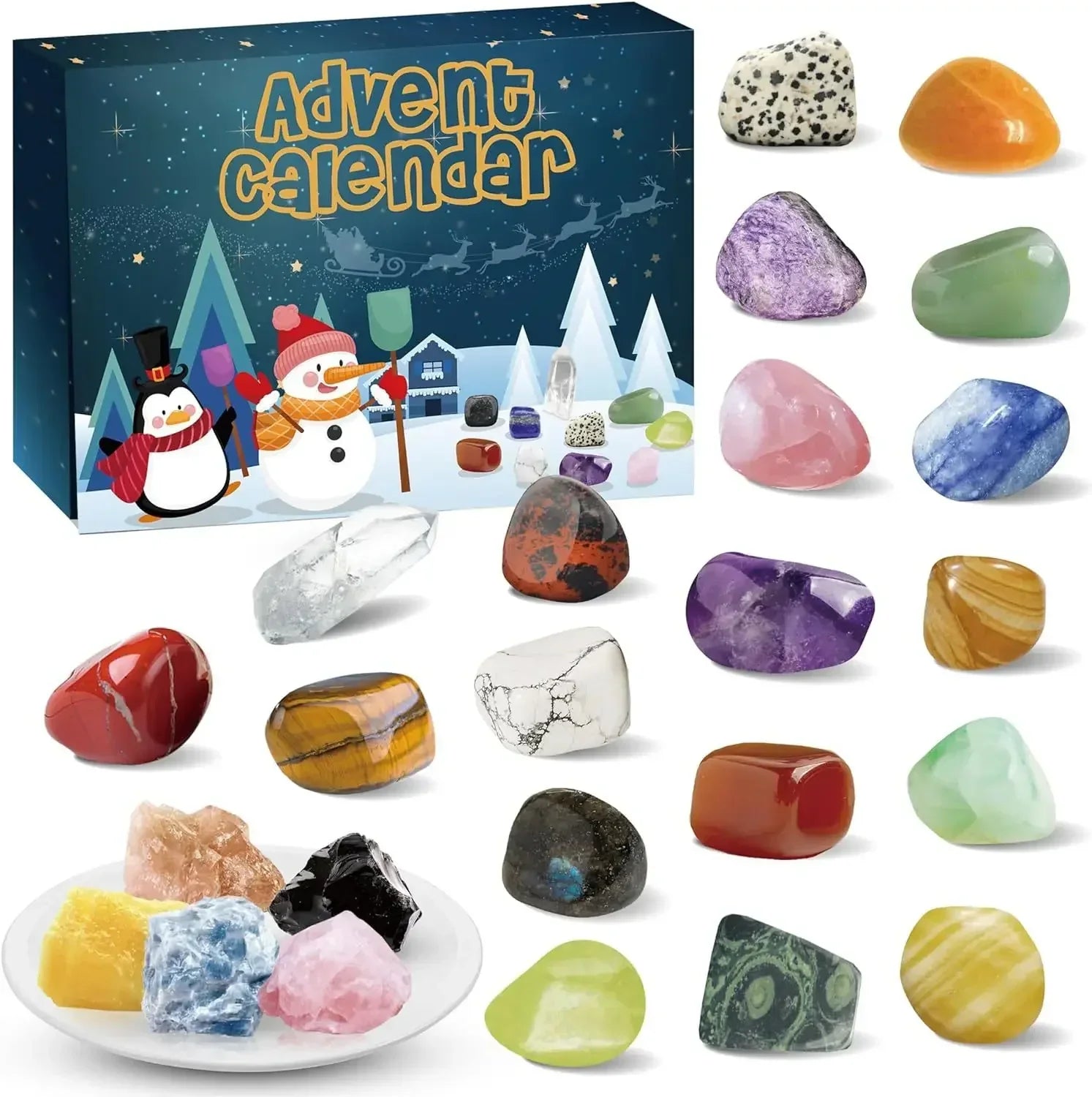 GemStone | Adventskalender – Unik Oplevelse med 24 Ædelsten Nuvenci.dk