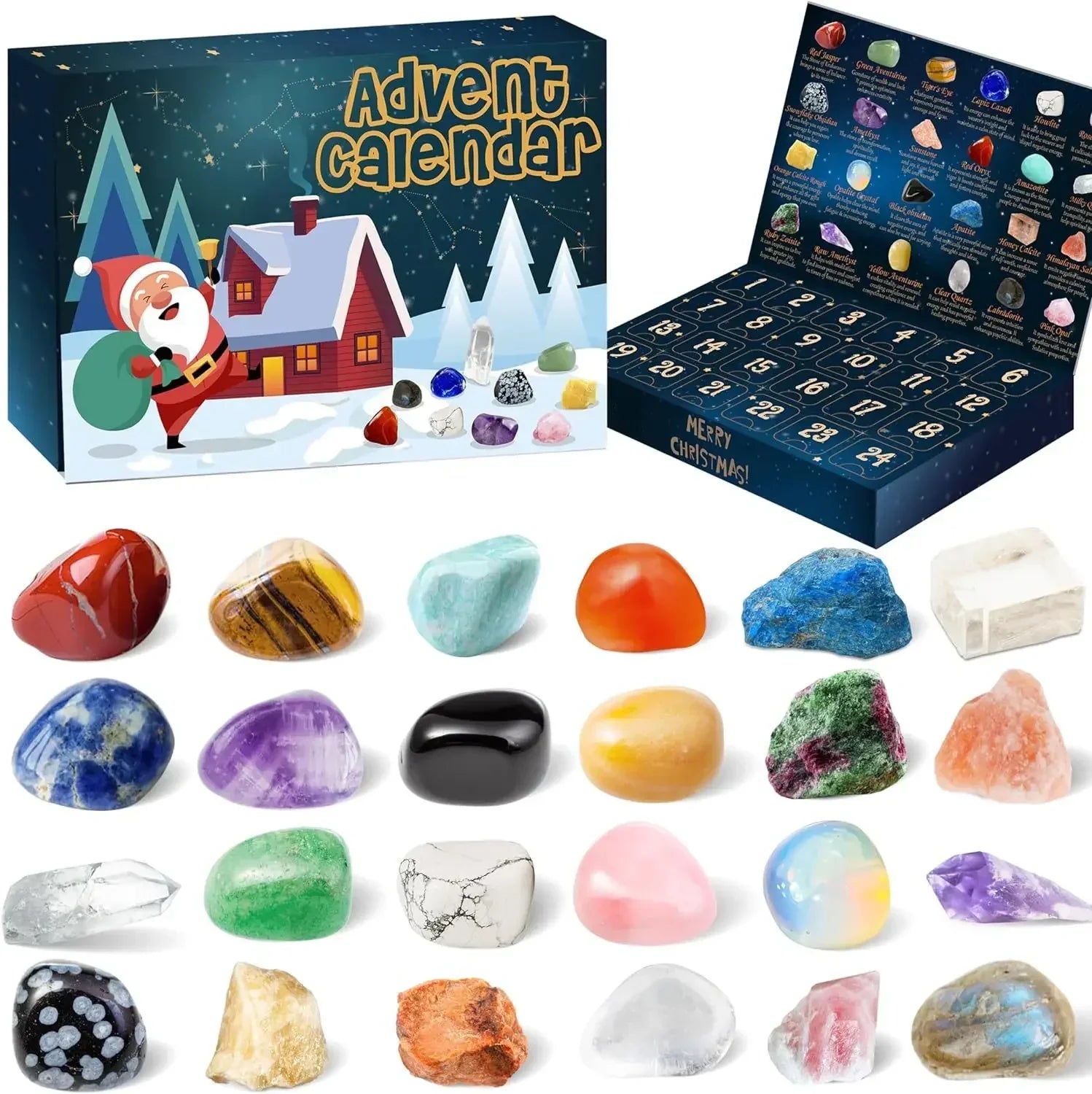 GemStone | Adventskalender – Unik Oplevelse med 24 Ædelsten Nuvenci.dk