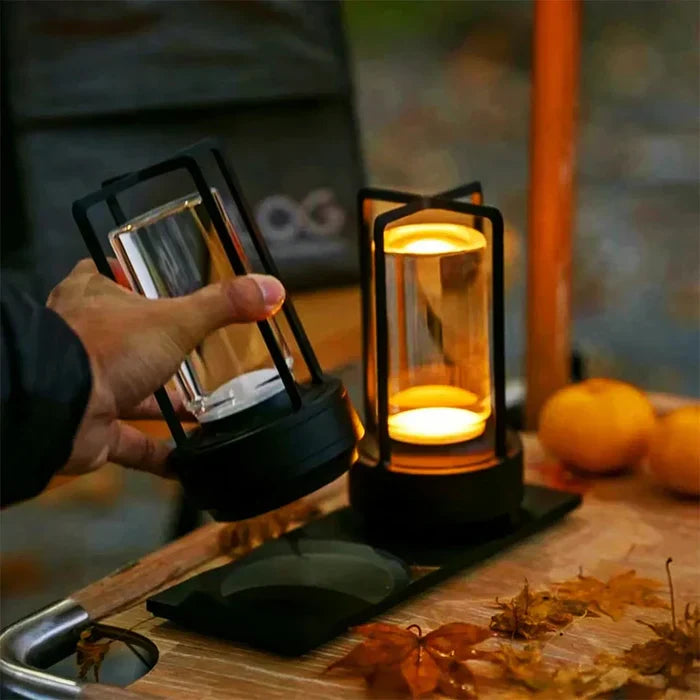 GlowEase | LED Bordlampe – Justerbar Hyggebelysning Nuvenci.dk