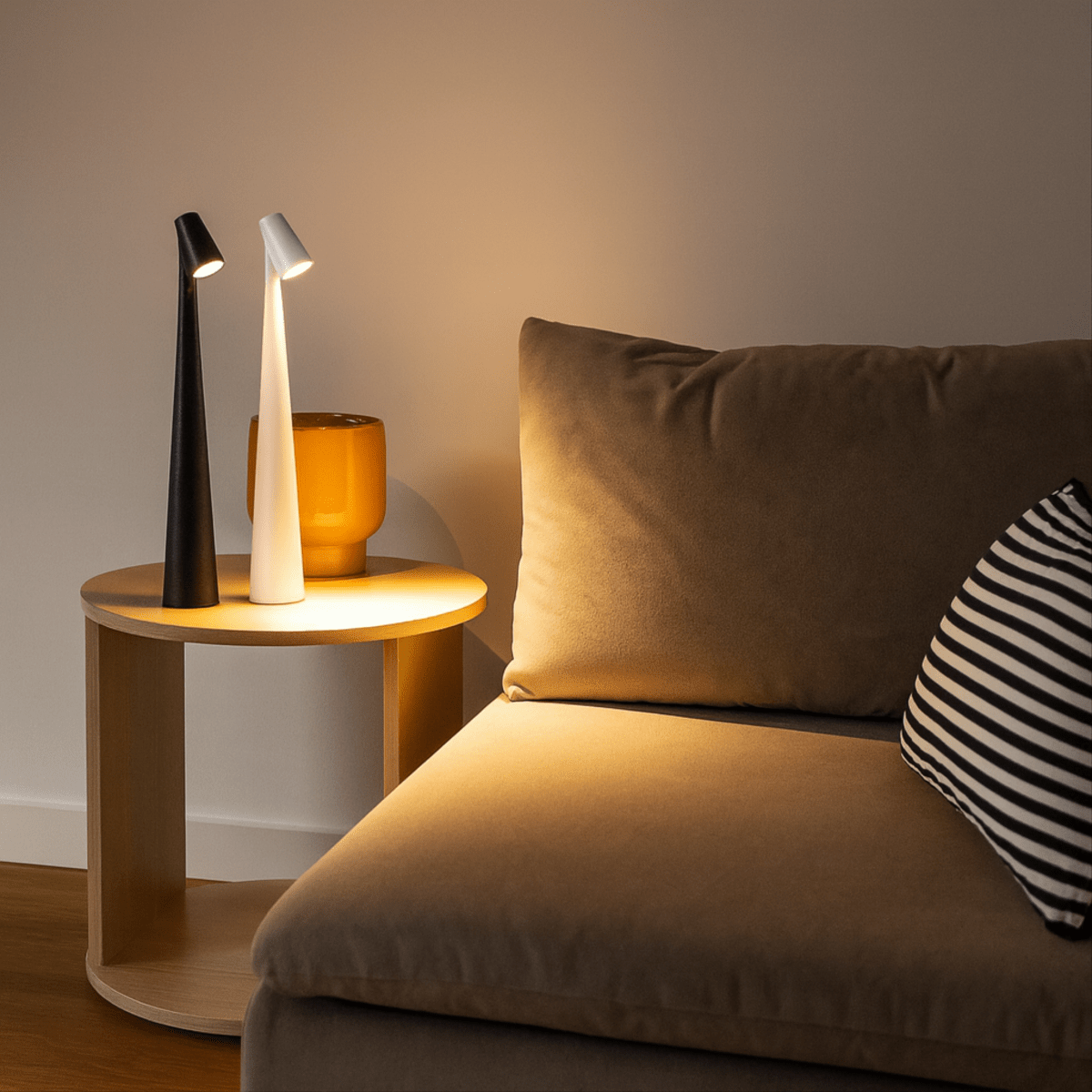 Glowline - Kordeløs Bordlampe Med Slank Profil Nuvenci.dk