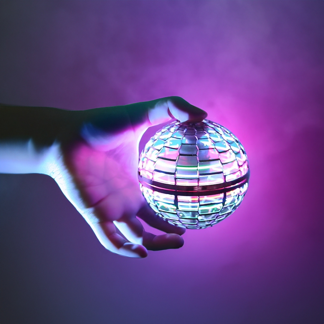 GlowOrb | Svævende LED-underholdningskugle Novensa UK