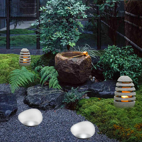 GlowPebble | Solcelledrevet LED-lampe med glasdesign Nuvenci.dk
