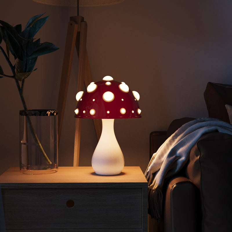 GlowShroom | Elegant og unik bordlampe Nuvenci.dk