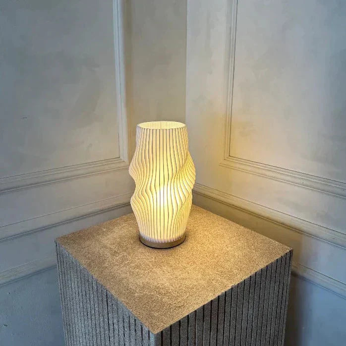 GlowWave | USB-dekorativ bølge-lyslampe Nuvenci.dk
