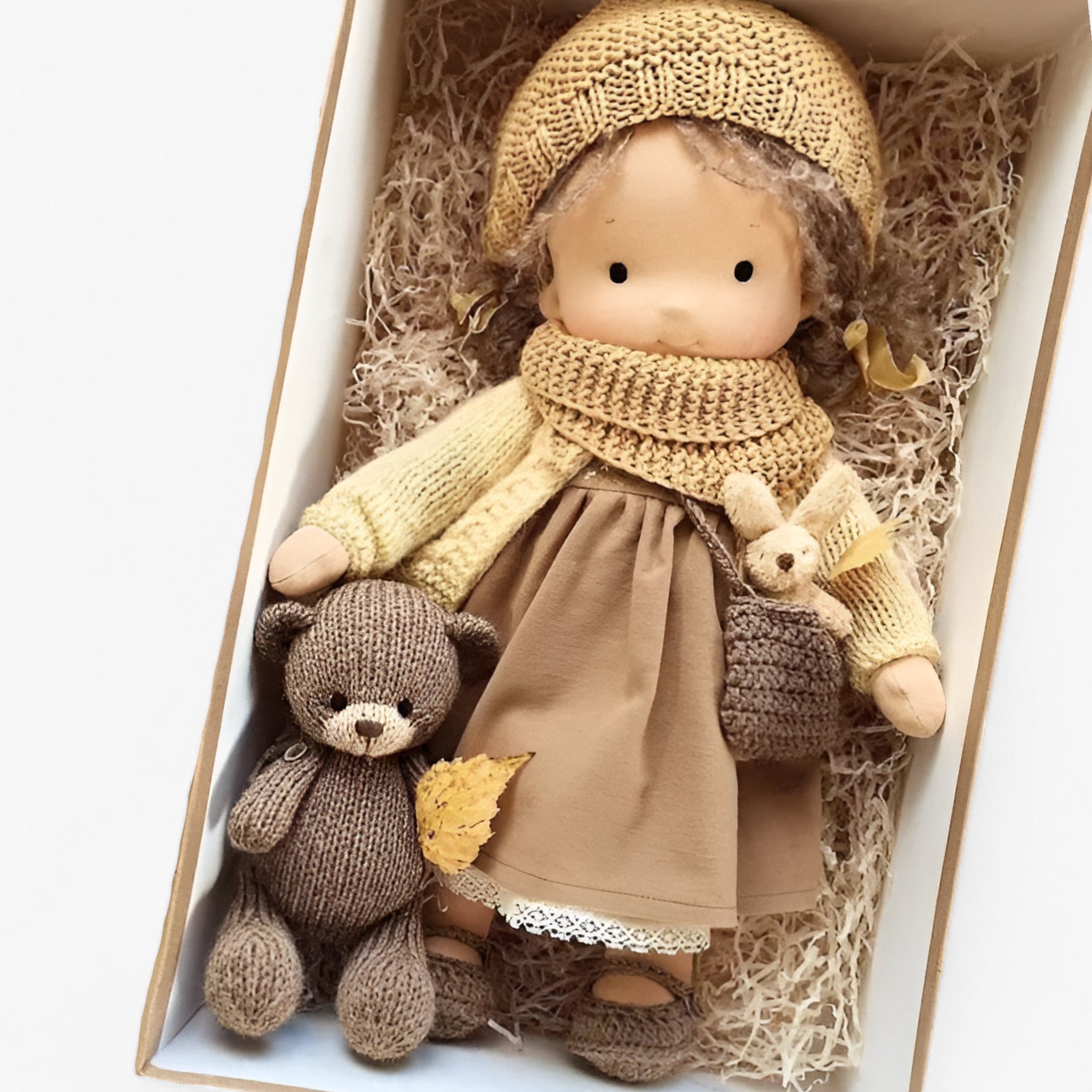 HandyDoll | Håndlavet Pædagogisk Dukke 3 Geraldine Nuvenci.dk