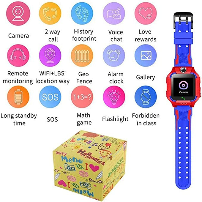HappyCall | Børne Smartwatch – Sjovt Ur med Opkald & Spil Nuvenci.dk