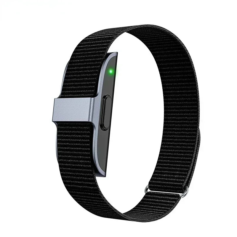 HealthTrack | IP68 Vandtæt Fitness Skridttæller Sort Nuvenci.dk
