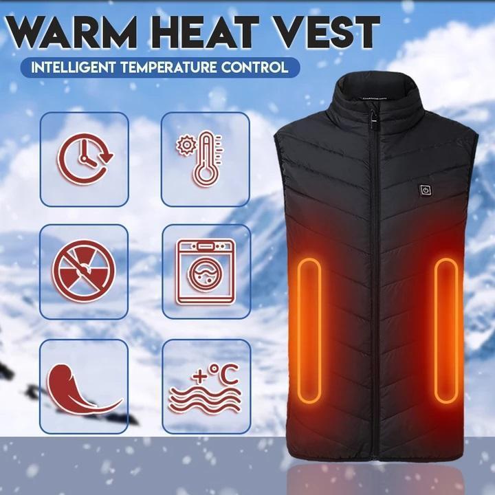 HeatFlow | Opvarmet Vest – Sikker Overophedningsbeskyttelse & Komfort Nuvenci.dk