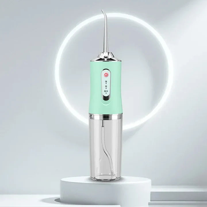 HydroPure | Trådløs Vandrenser til Grundig Tandrensning Grøn Nuvenci.dk