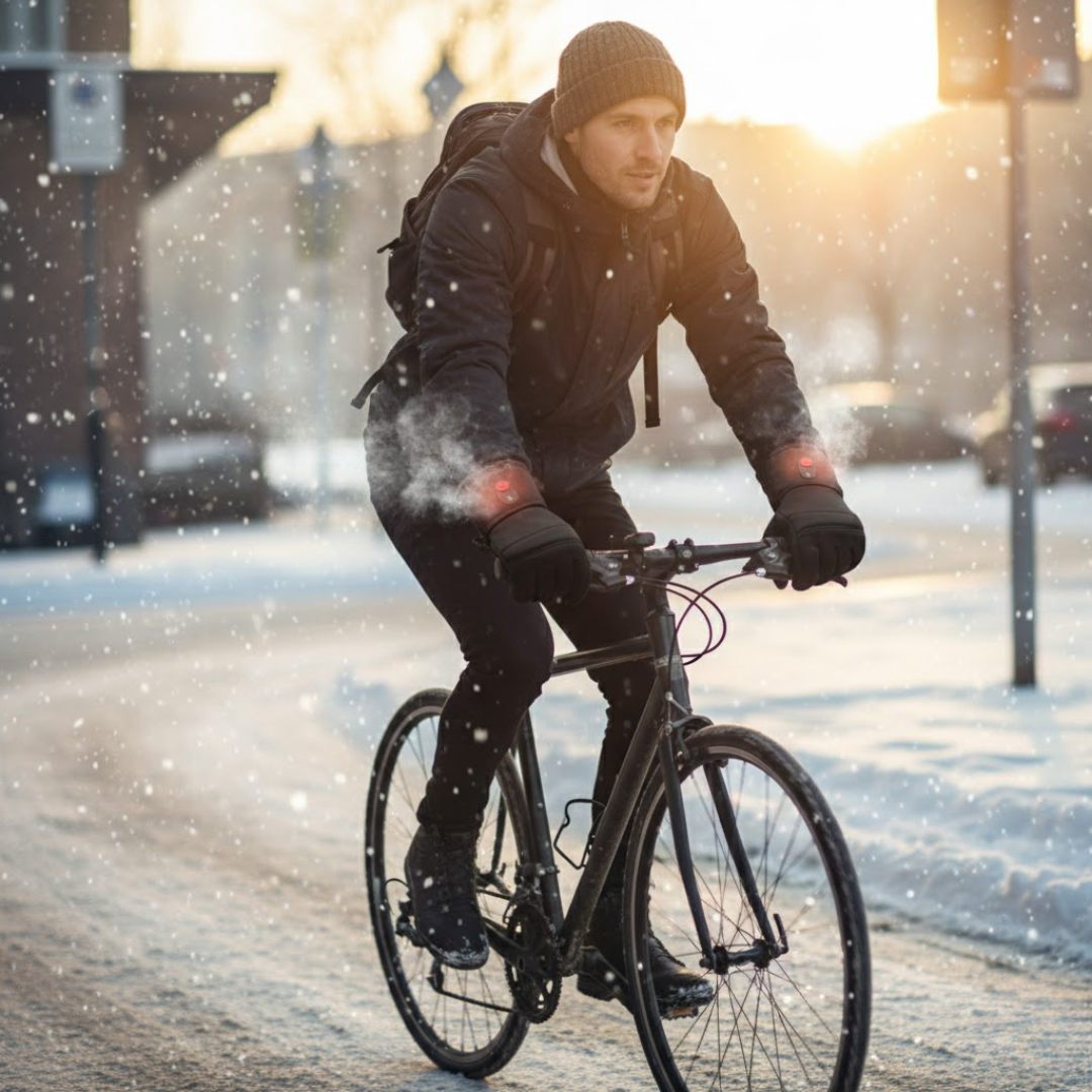 GloveHeat | Vinterhandsker – USB-opvarmning & Touchscreen Nuvenci.dk