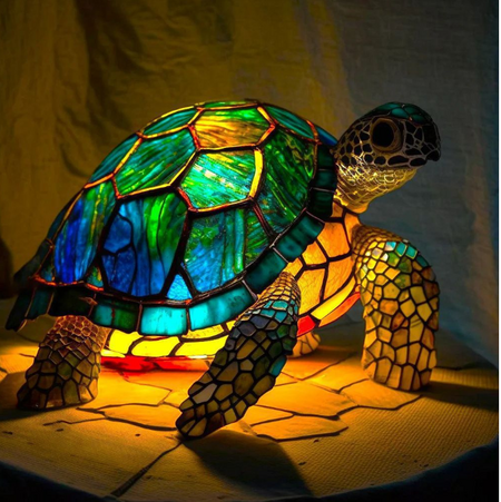 IllumiCraft | Bordlampe – Forvandler rummet med kunstnerisk lys Skildpadde Nuvenci.dk