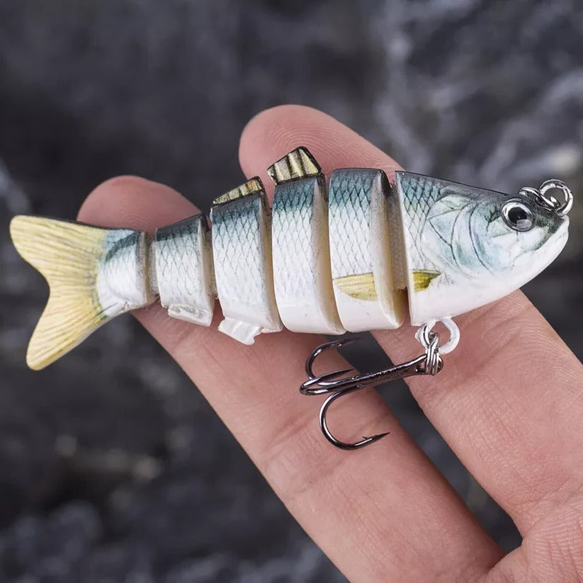 SwimBaitX | Ledet kunstagn med livagtig bevægelse