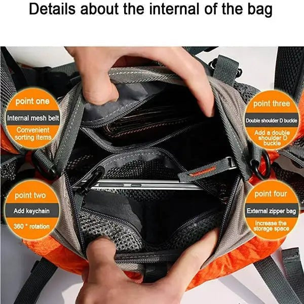 HikePouch | Multifunktionel Outdoor-Sport Hoftepose - Gear Max Hoftepose