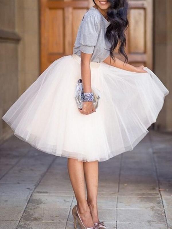 Jamell | Midi-Skirt - Smart og flatterende design Nuvenci.dk