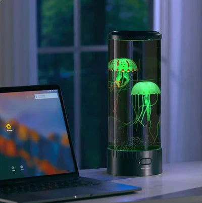 JellyLume | Magisk Manet-Lava Lampe med Farveskift Nuvenci.dk