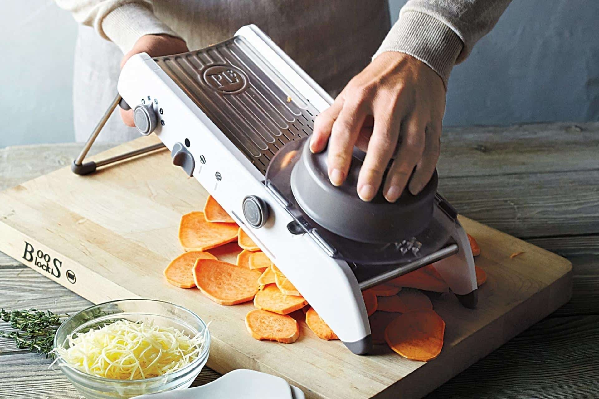 KitchenMaster | Hurtig, Præcis og Sikker Grøntsagsslicer Nuvenci.dk