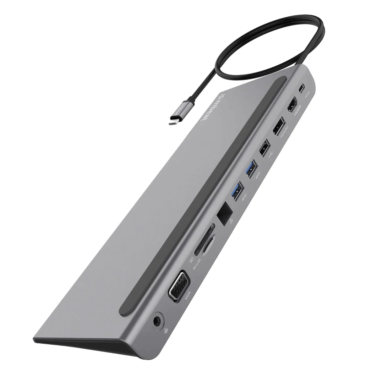 LapStation | Pro- 11 i 1 Laptop-Dockingstation 11 i 1 Laptop-Dockingstation 1 Nuvenci.dk