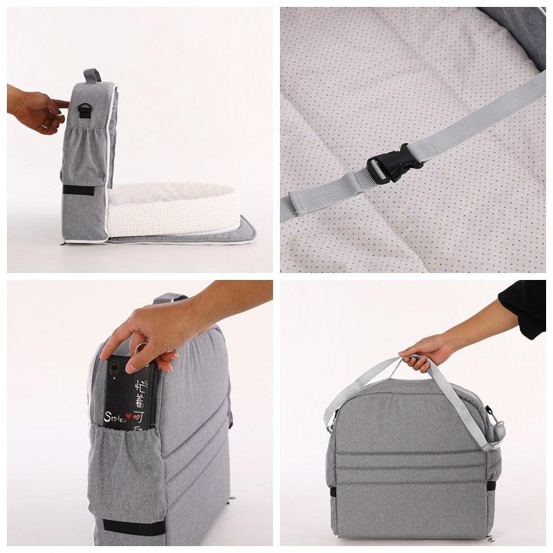 LittleNest | Foldbar Babyseng – Tryg Søvn & Myggebeskyttelse Nuvenci.dk