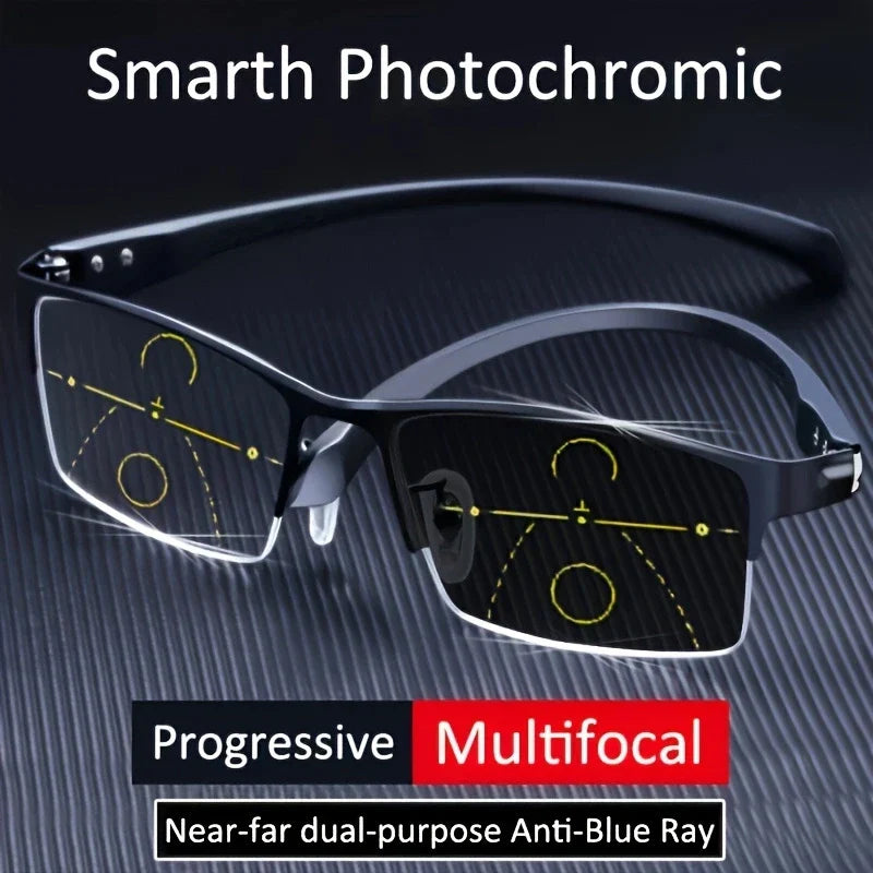 LookRay | Læsebrille med progressive og fototropiske linser Nuvenci.dk