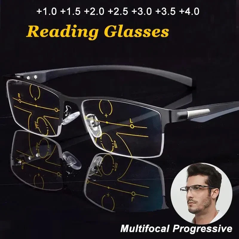 LookRay | Læsebrille med progressive og fototropiske linser Nuvenci.dk