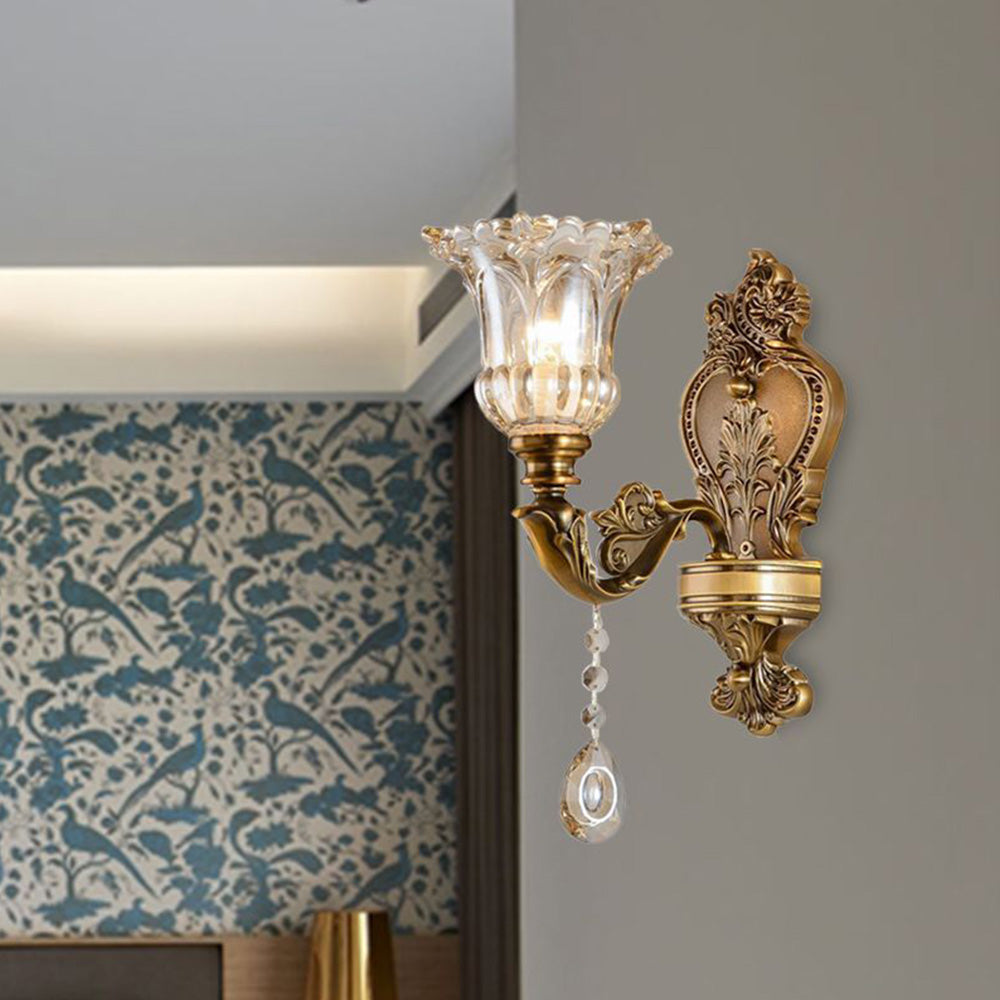 LumiHeritage | Elegant Vintage Guld Væglampe nuvenci.dk