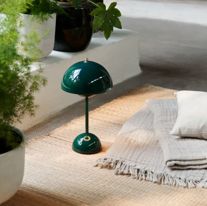 Lumiora - Bordlampe Med Touch Funktion Grøn Nuvenci.dk