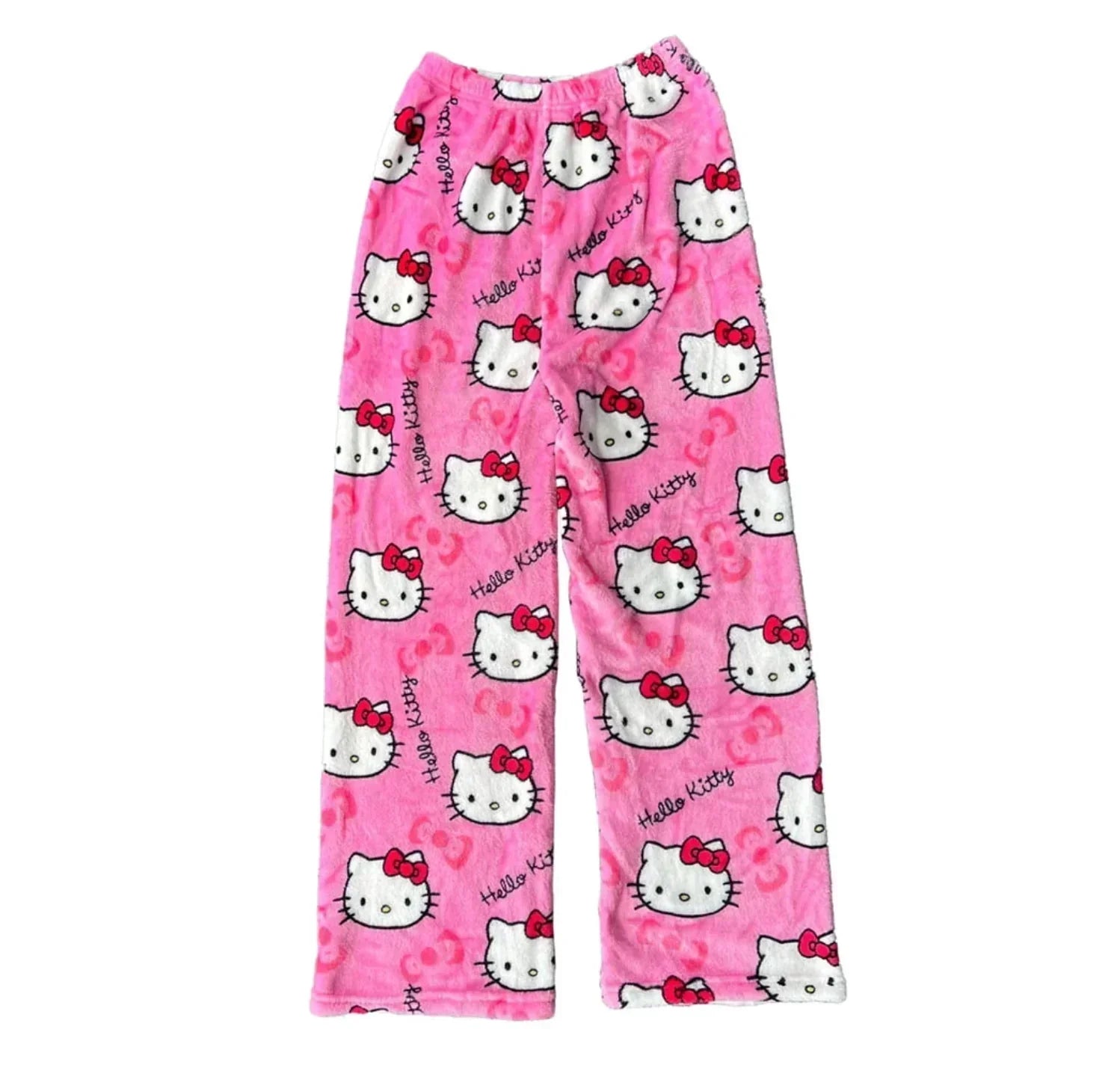 Luna | Bløde Hello Kitty Pyjamashorts med Top | Damer Rosa Nuvenci.dk