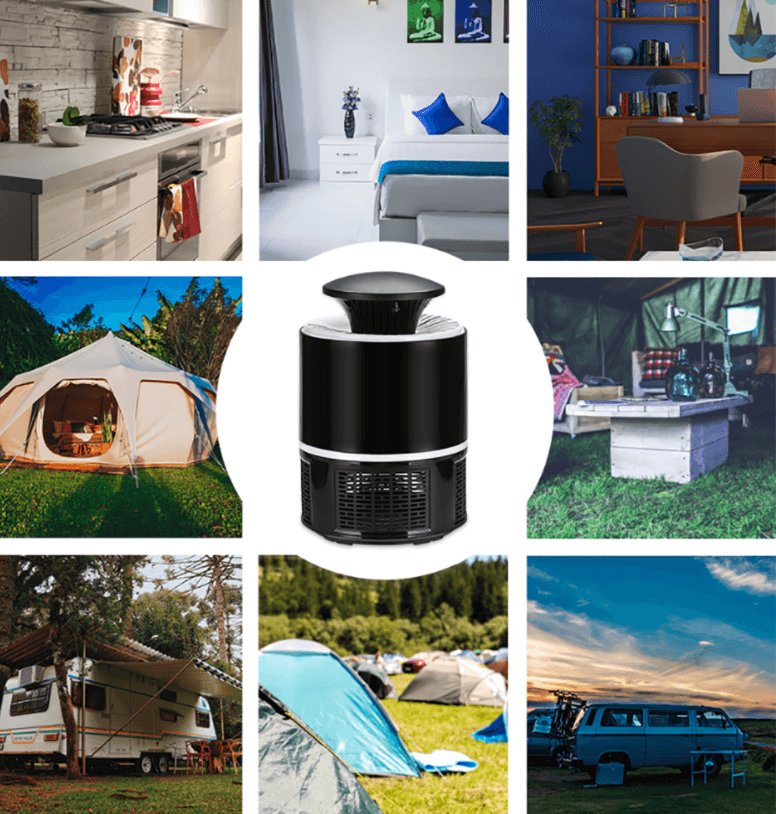 QuietZap | Elektrisk Myggefanger Lampe