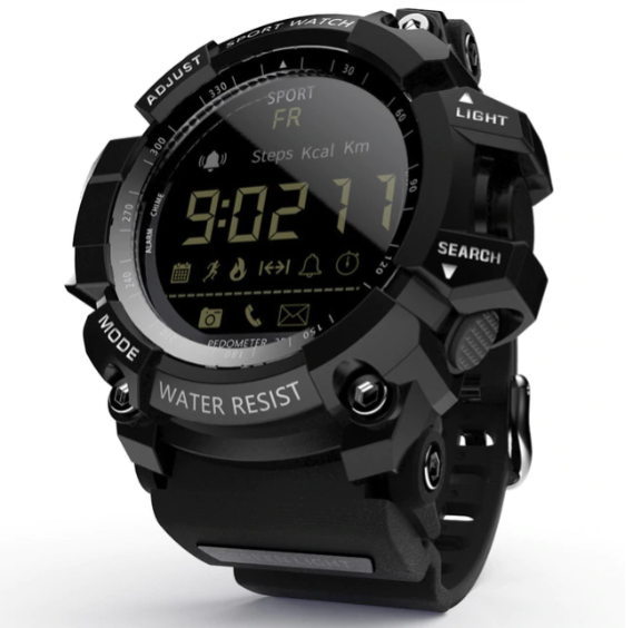 MotionLink | Smartwatch – Aktiv Sundhed og Daglig Motivation Sort Nuvenci.dk
